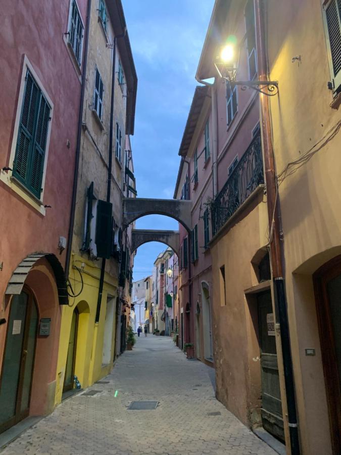 Casa Del Poeta Leilighet Riva Ligure Eksteriør bilde